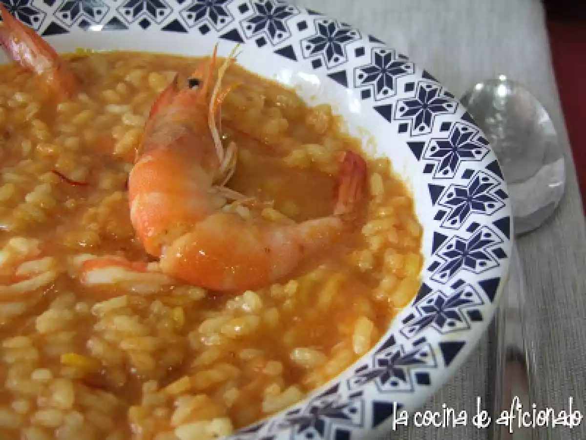 Arroz caldoso con langostinos - foto 2