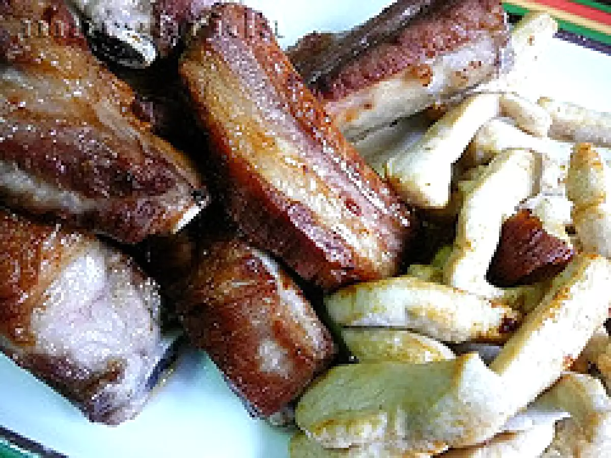 Arroz caldoso con pollo y cerdo - foto 4