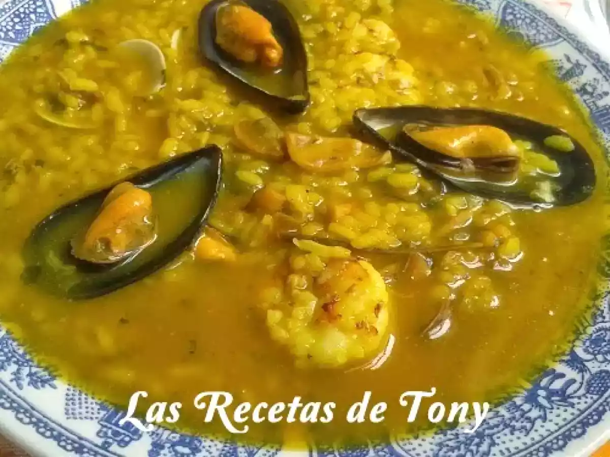 Arroz Caldoso con Potas y Gambon - foto 4