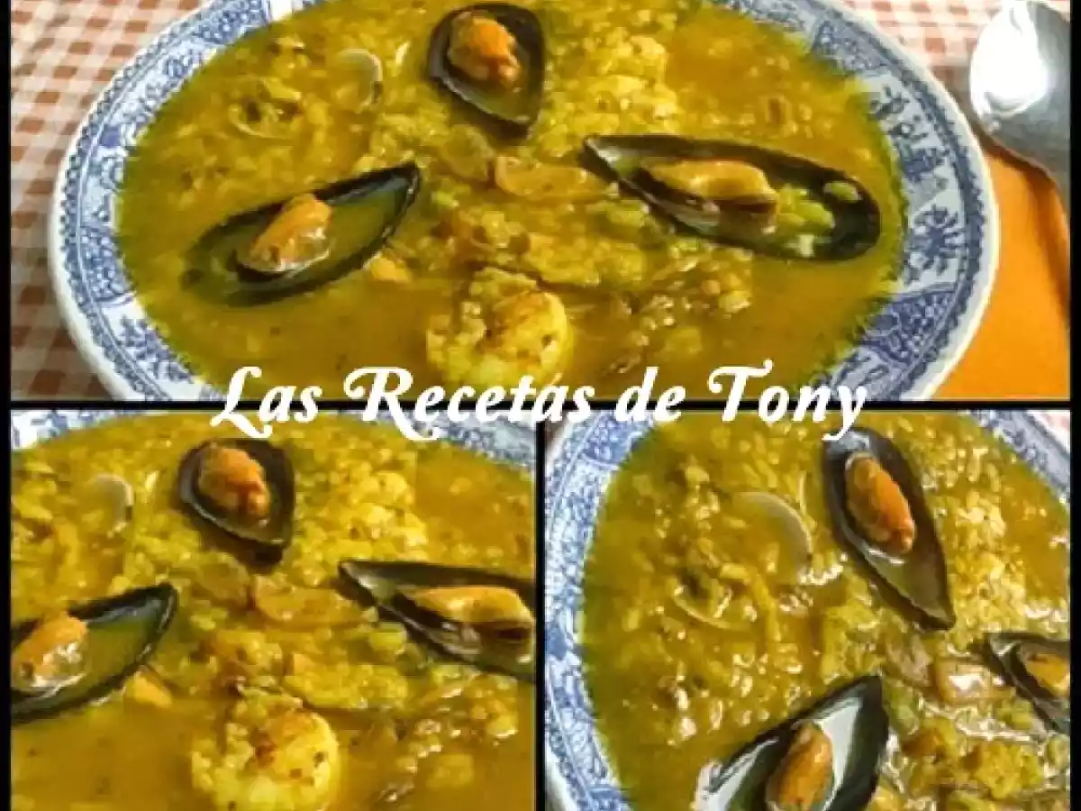 Arroz Caldoso con Potas y Gambon - foto 5