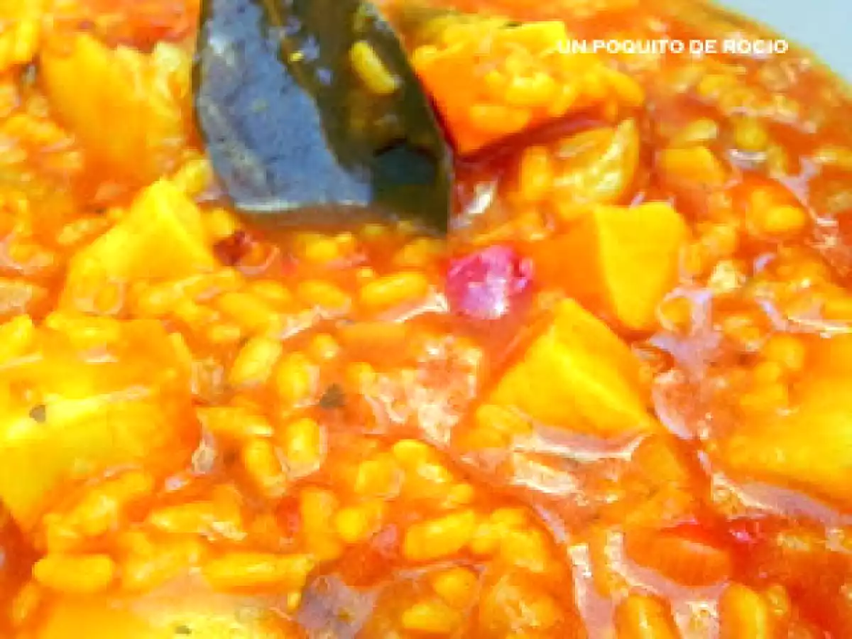 ARROZ CALDOSO CON ROSADA