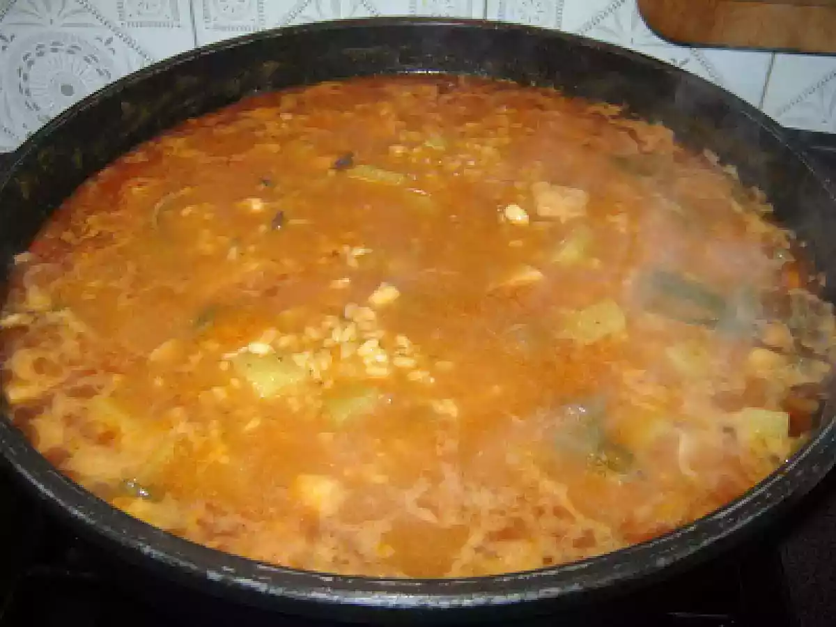 Arroz caldoso con sepia
