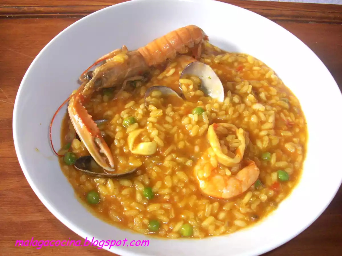 Arroz caldoso con Thermomix