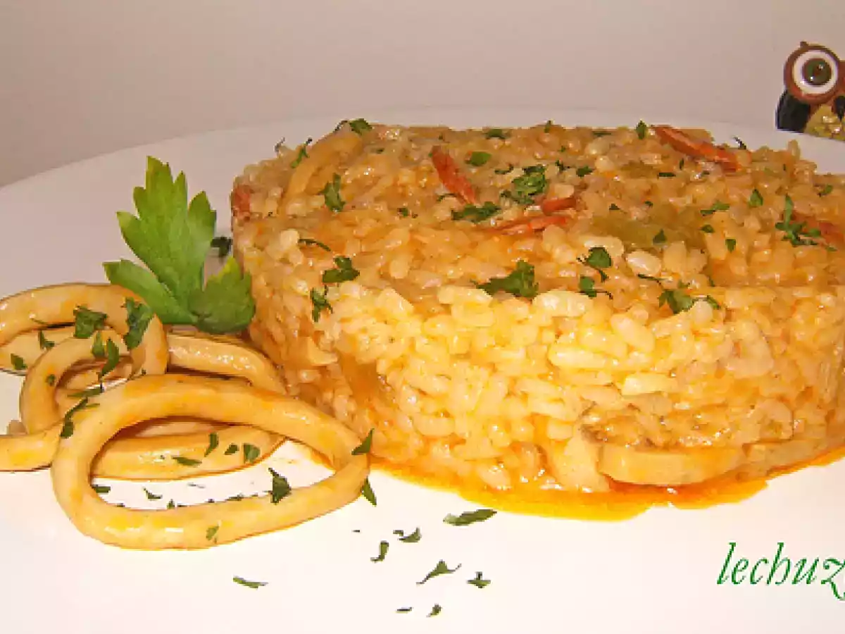 Arroz caldoso de calamares - foto 2