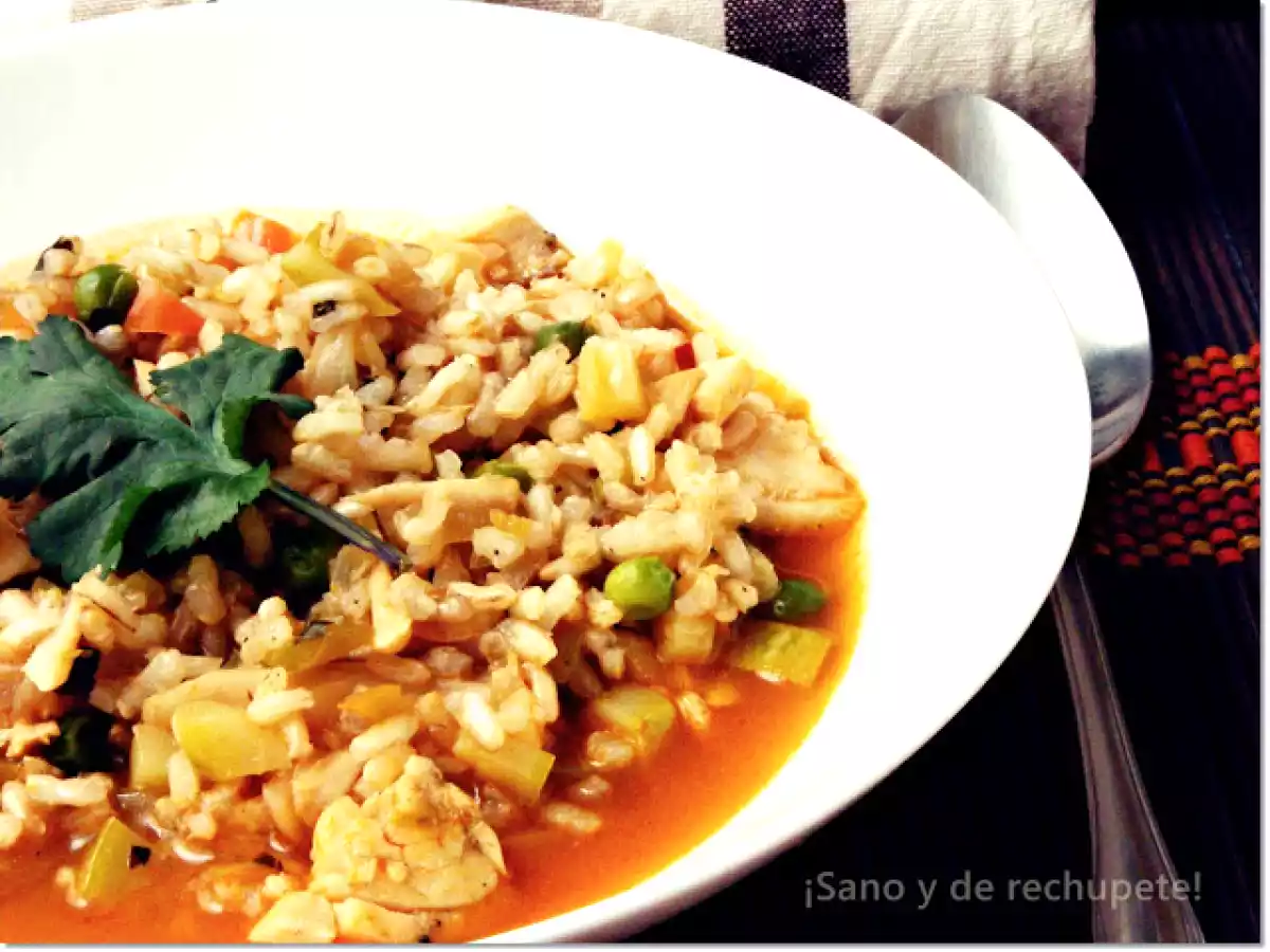 Arroz caldoso de pescado (receta de aprovechamiento) - foto 2