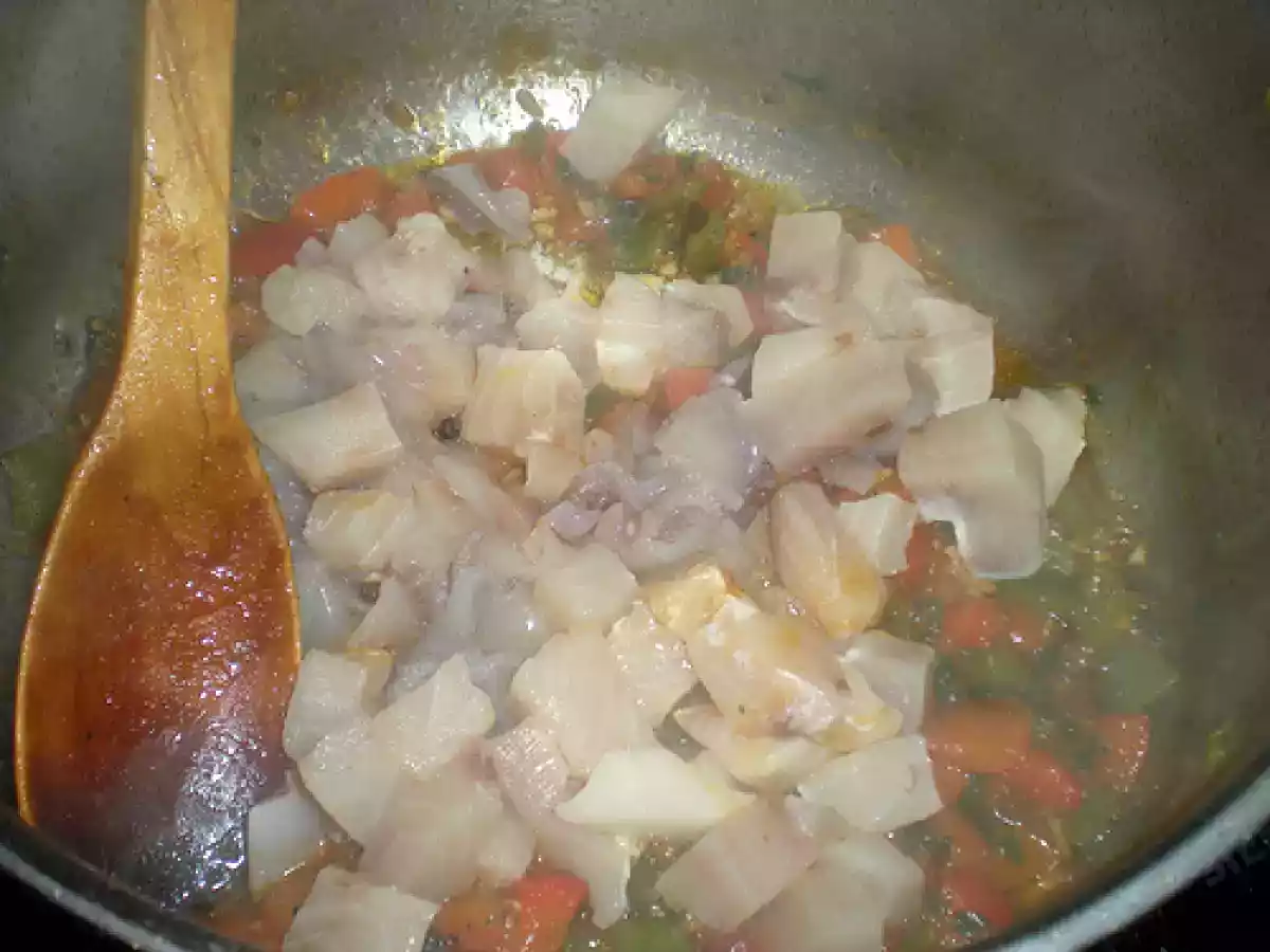 Arroz caldoso en olla rápida. Paso a paso - foto 8