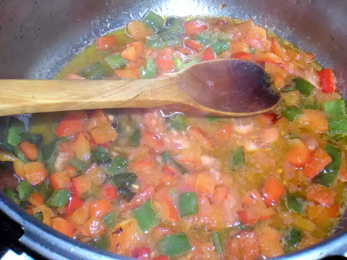 Arroz caldoso en olla rápida. Paso a paso - foto 12