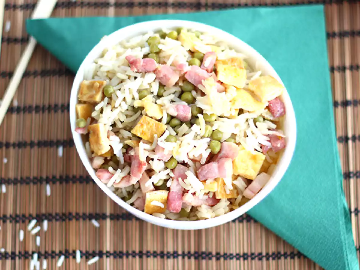 Arroz cantonés express, receta fácil - foto 2