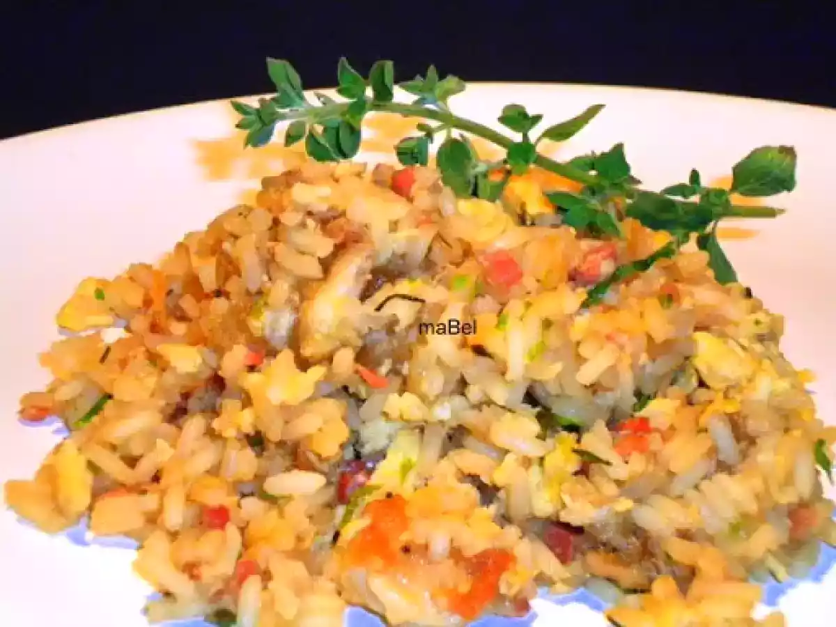 Arroz chaufan de cecina y pollo - foto 2