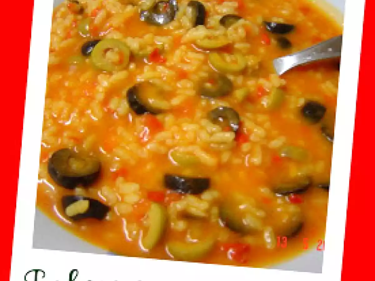 ARROZ CON ACEITUNAS THERMOMIX