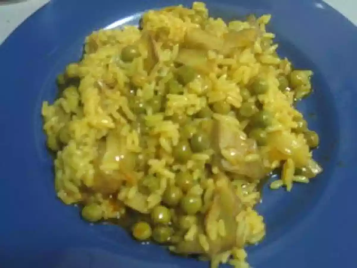 ARROZ CON ALCACHOFAS