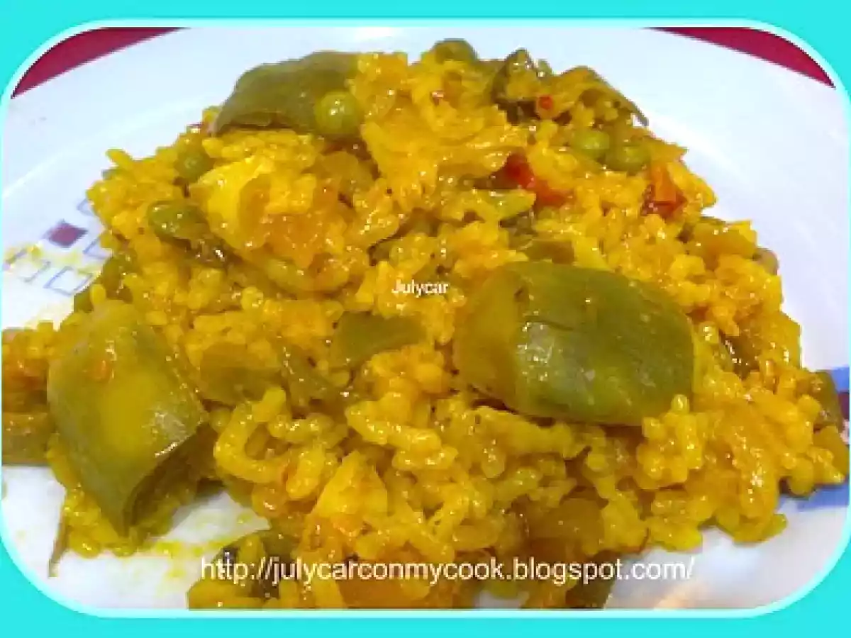 Arroz con bacalao y verduras olla GM D