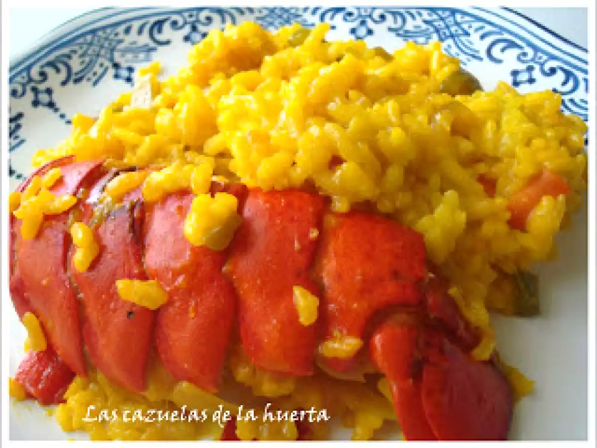 Arroz con bogabante o Lumbrigante con arroz - foto 3