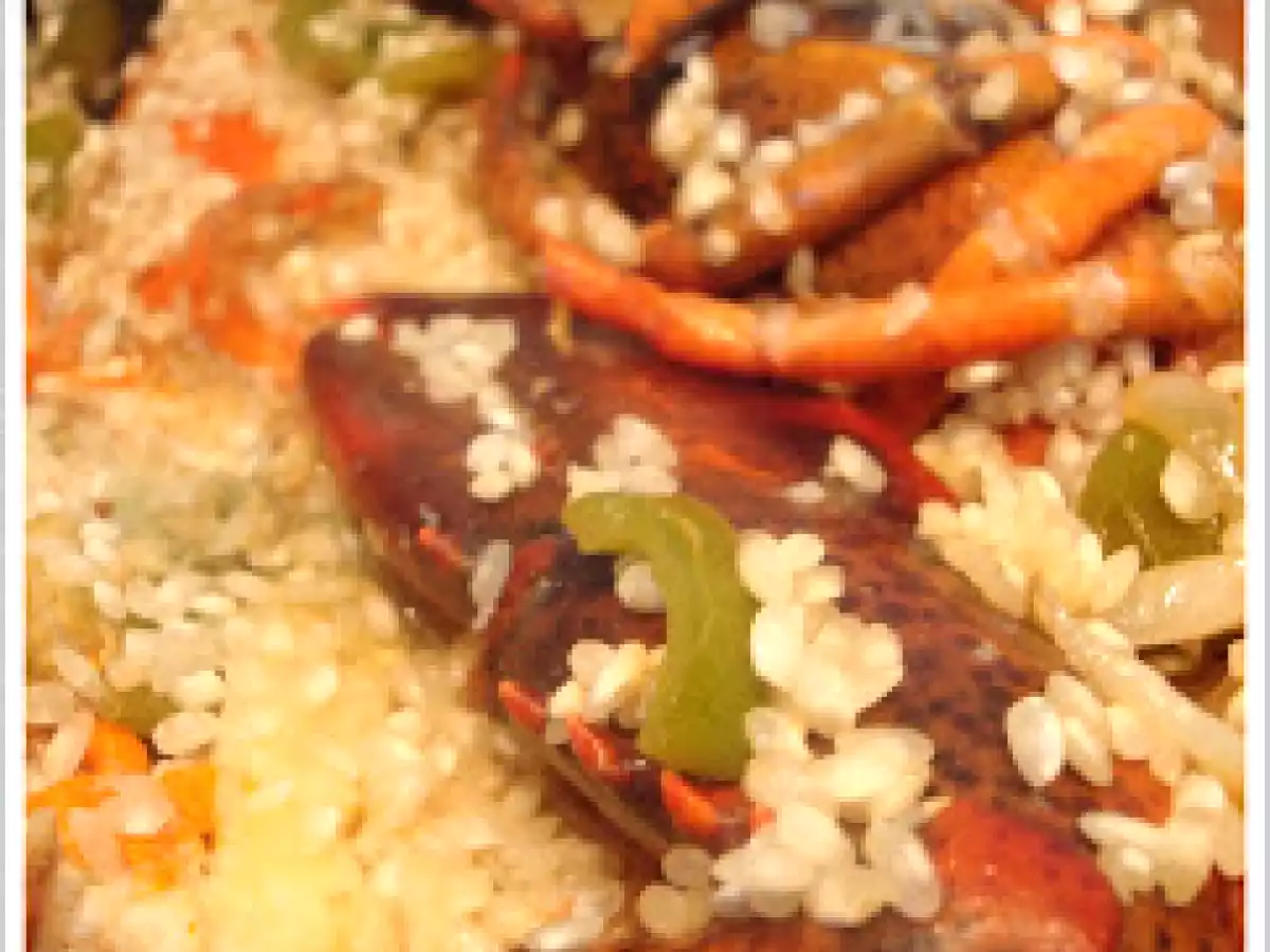 Arroz con bogabante o Lumbrigante con arroz - foto 4