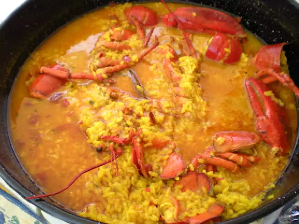Arroz con bogavante
