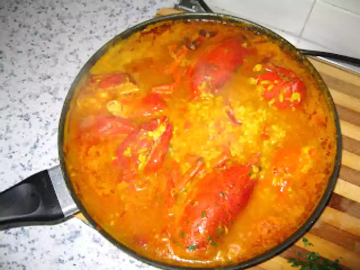ARROZ CON BOGAVANTE (CALDOSO O NO)