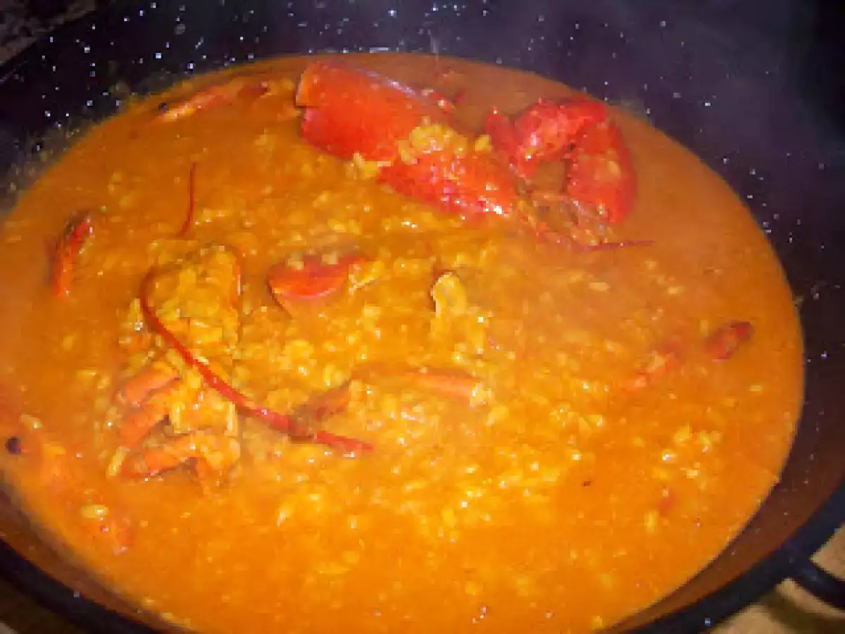 Arroz con bogavante en Thermomix - foto 2