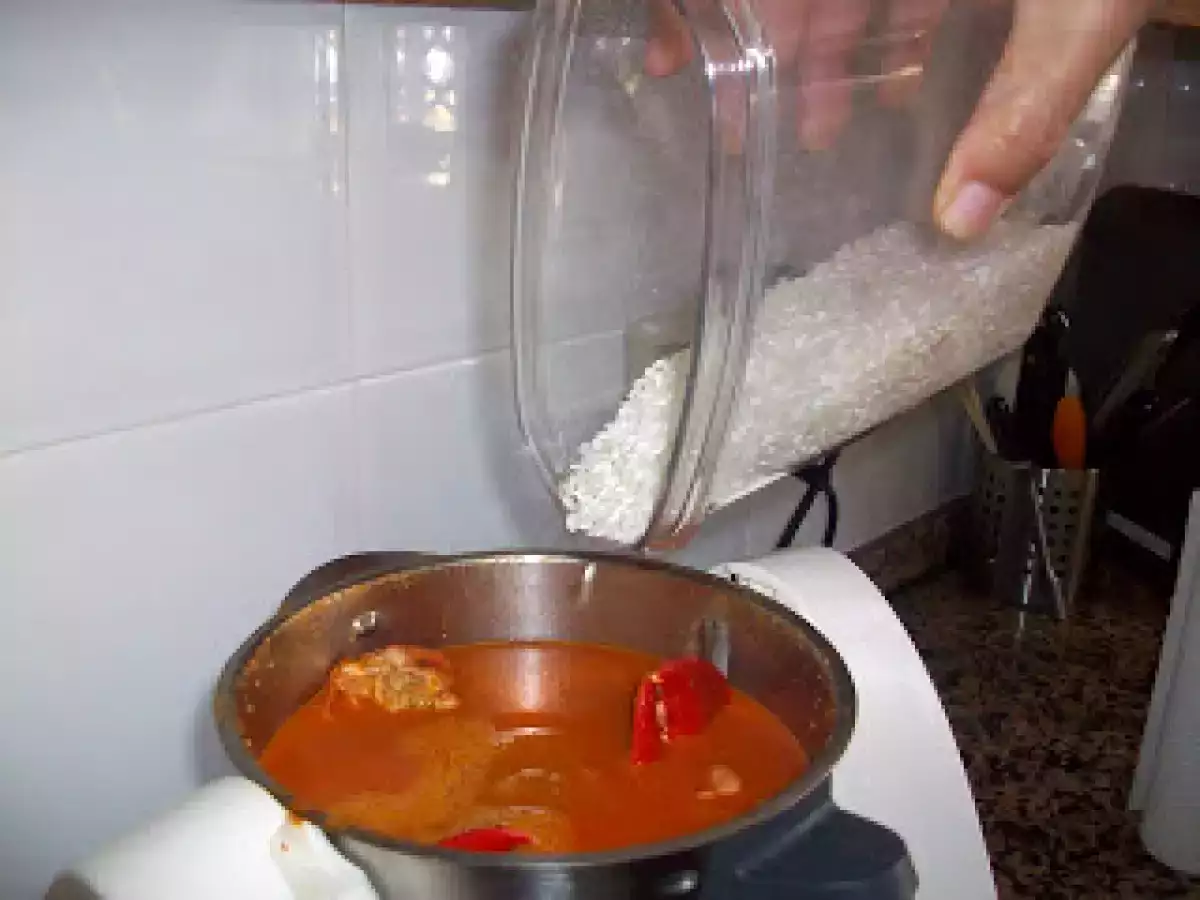 Arroz con bogavante en Thermomix - foto 3