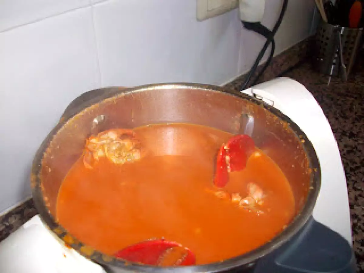 Arroz con bogavante en Thermomix - foto 4