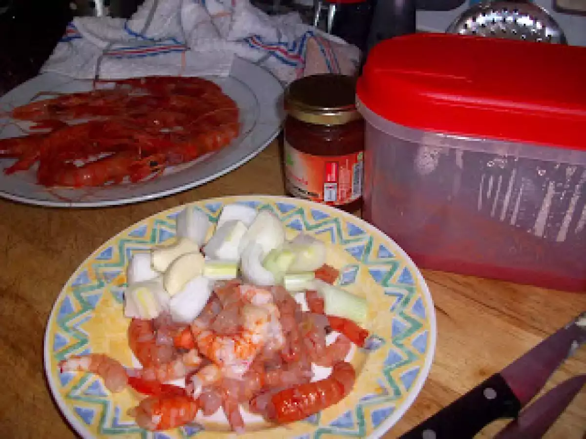 Arroz con bogavante en Thermomix - foto 8