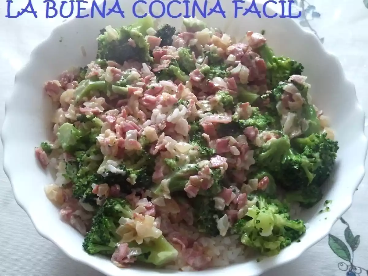 ARROZ CON BROCOLI - foto 2