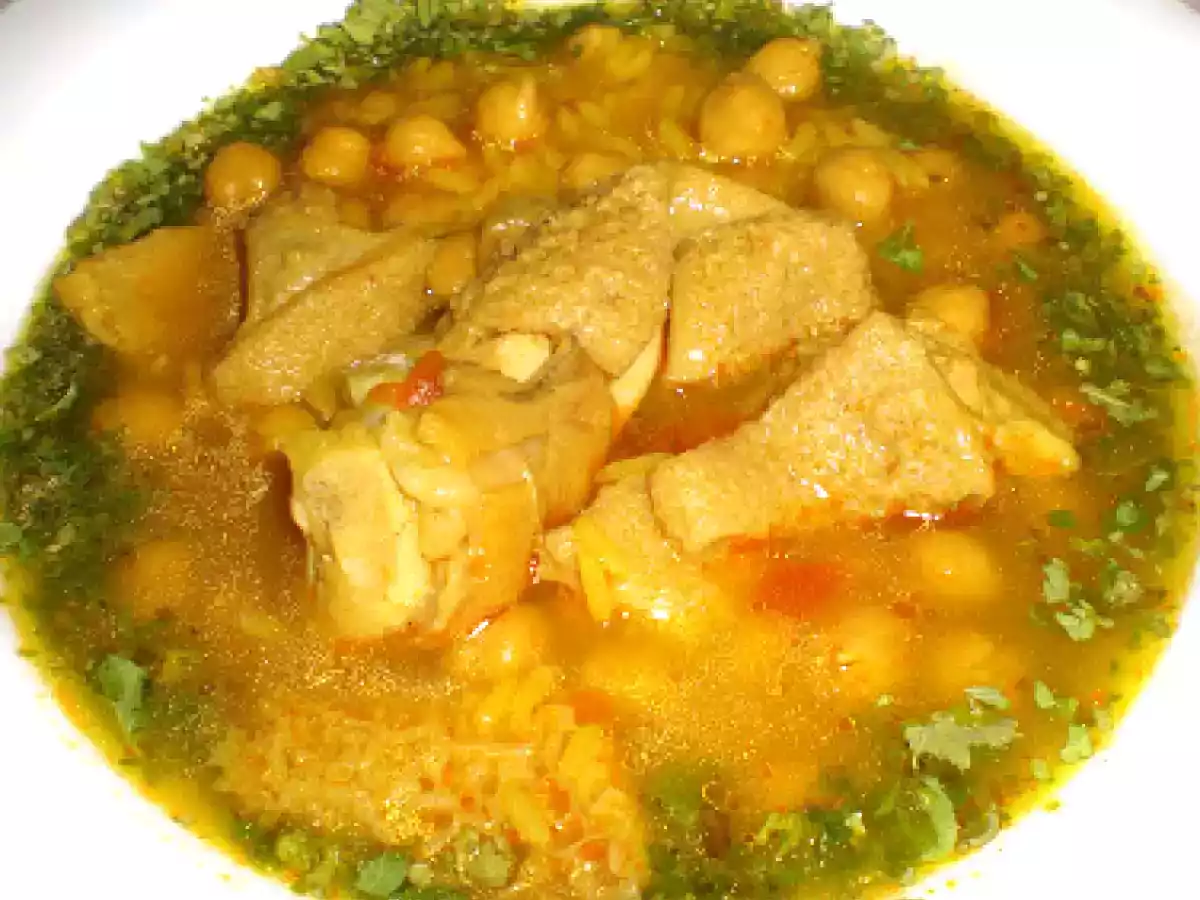 ARROZ CON CALLOS {receta familiar murciana}