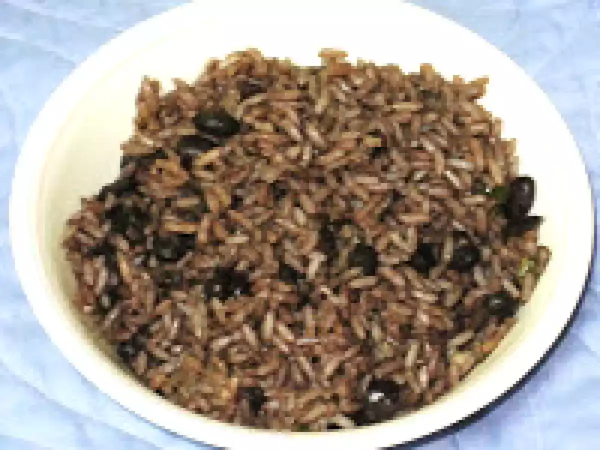 Arroz con caraotas