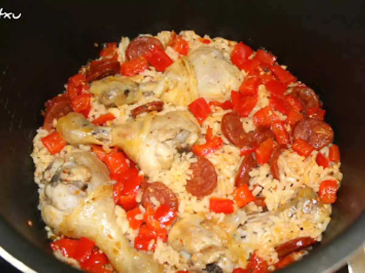 Arroz con Chori-Pollo, Paso a Paso (fussioncook) - foto 2