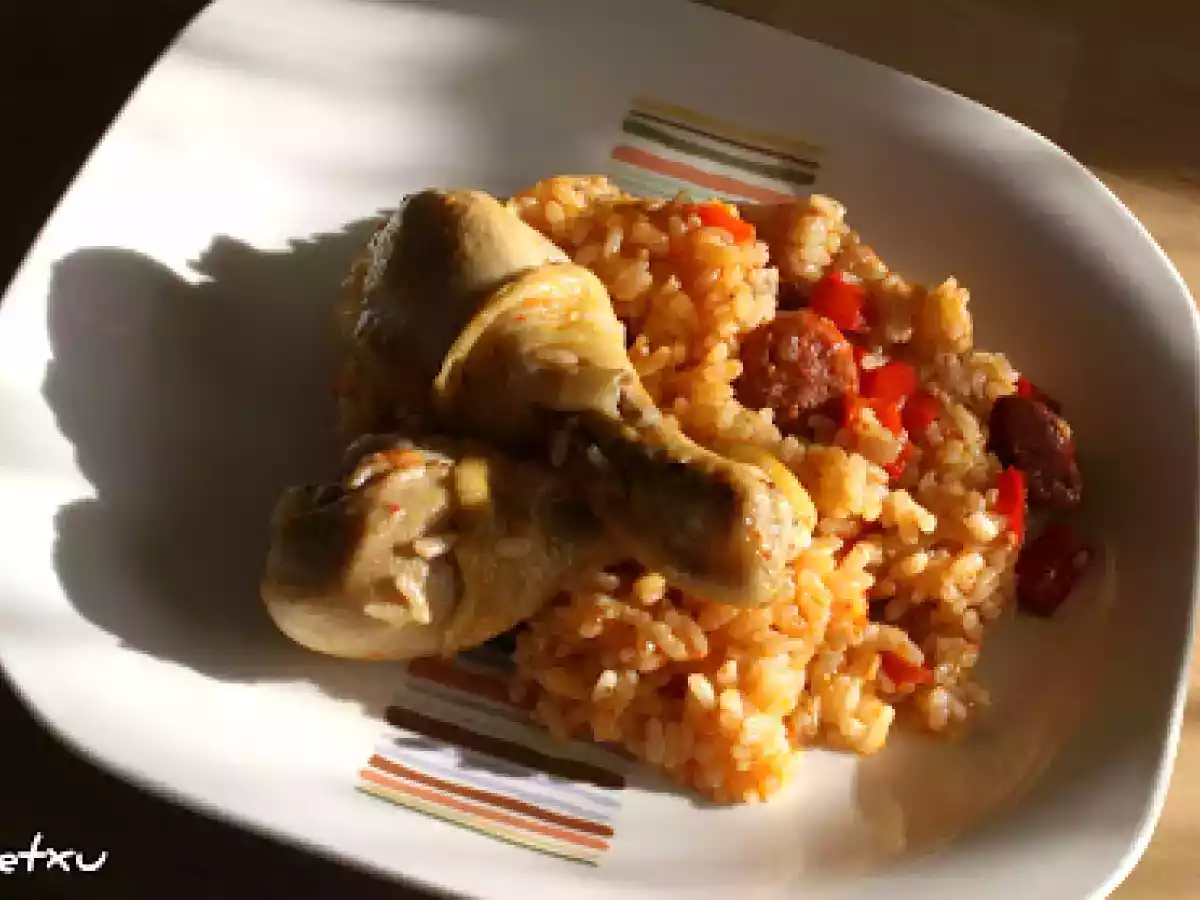 Arroz con Chori-Pollo, Paso a Paso (fussioncook) - foto 9