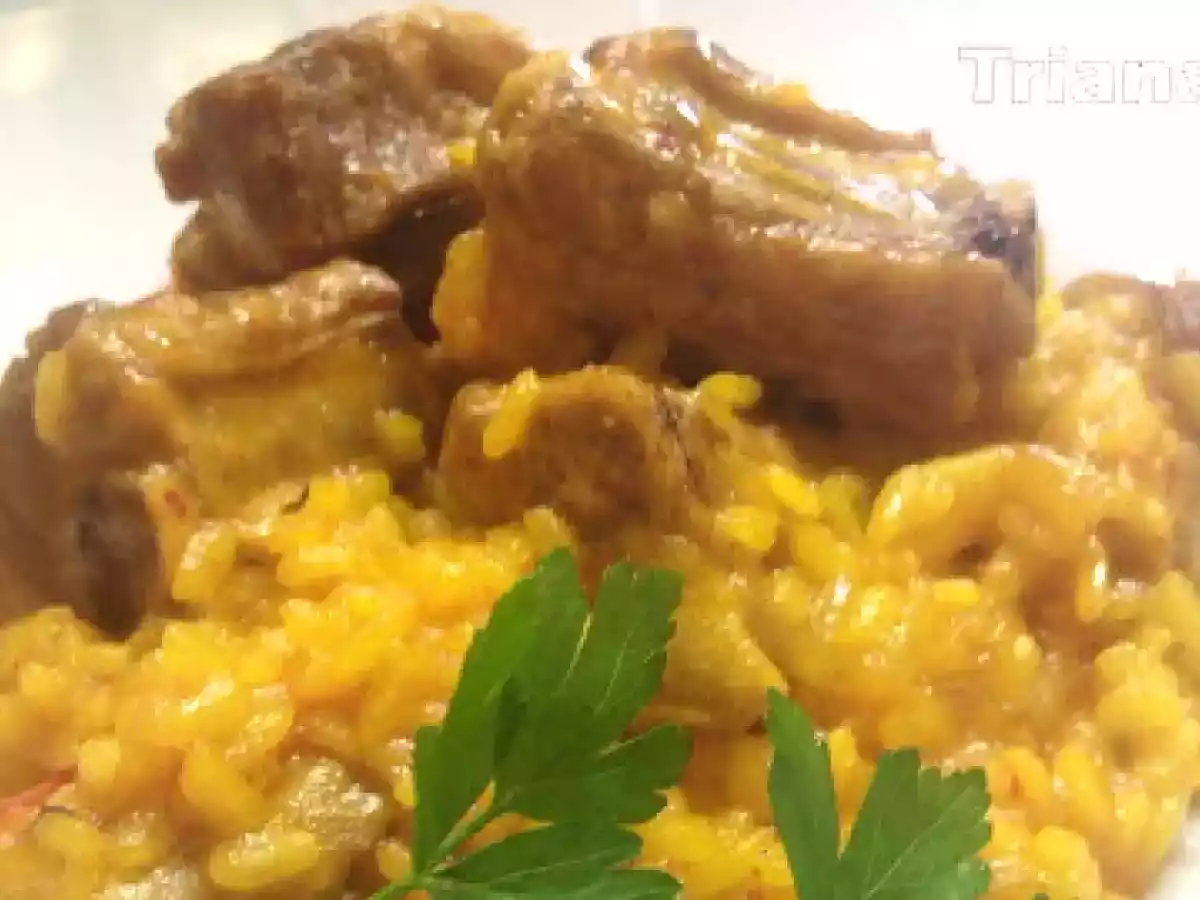Arroz con costillas de cerdo iberico - foto 2