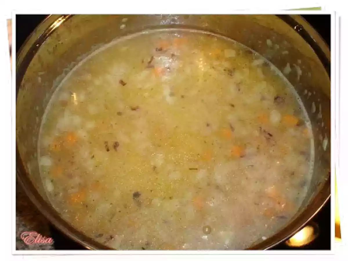 Arroz con espárragos, champiñón y maíz - foto 5