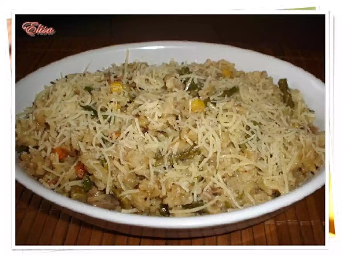 Arroz con espárragos, champiñón y maíz - foto 7