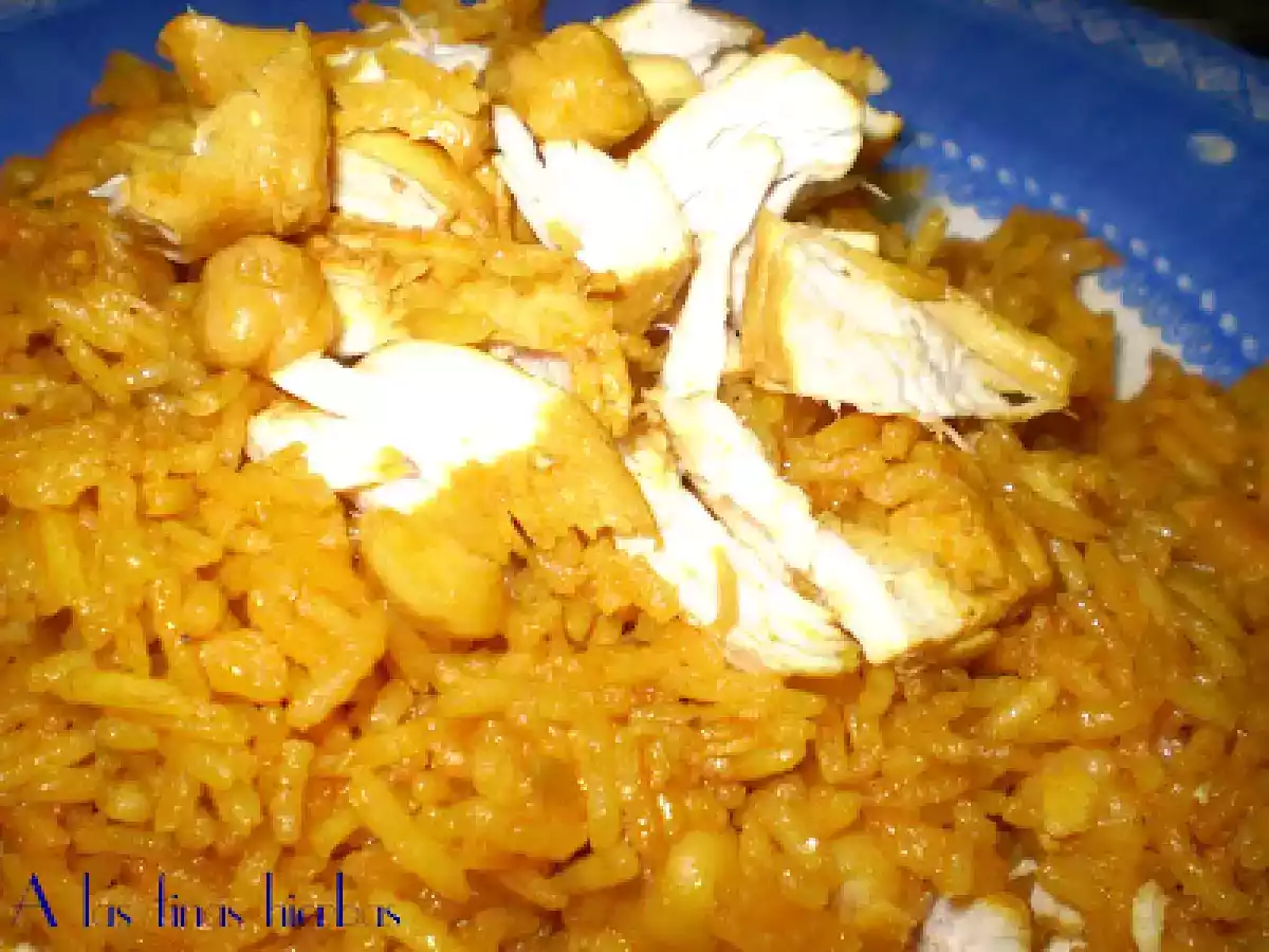 Arroz con garbanzos y pollo - foto 2