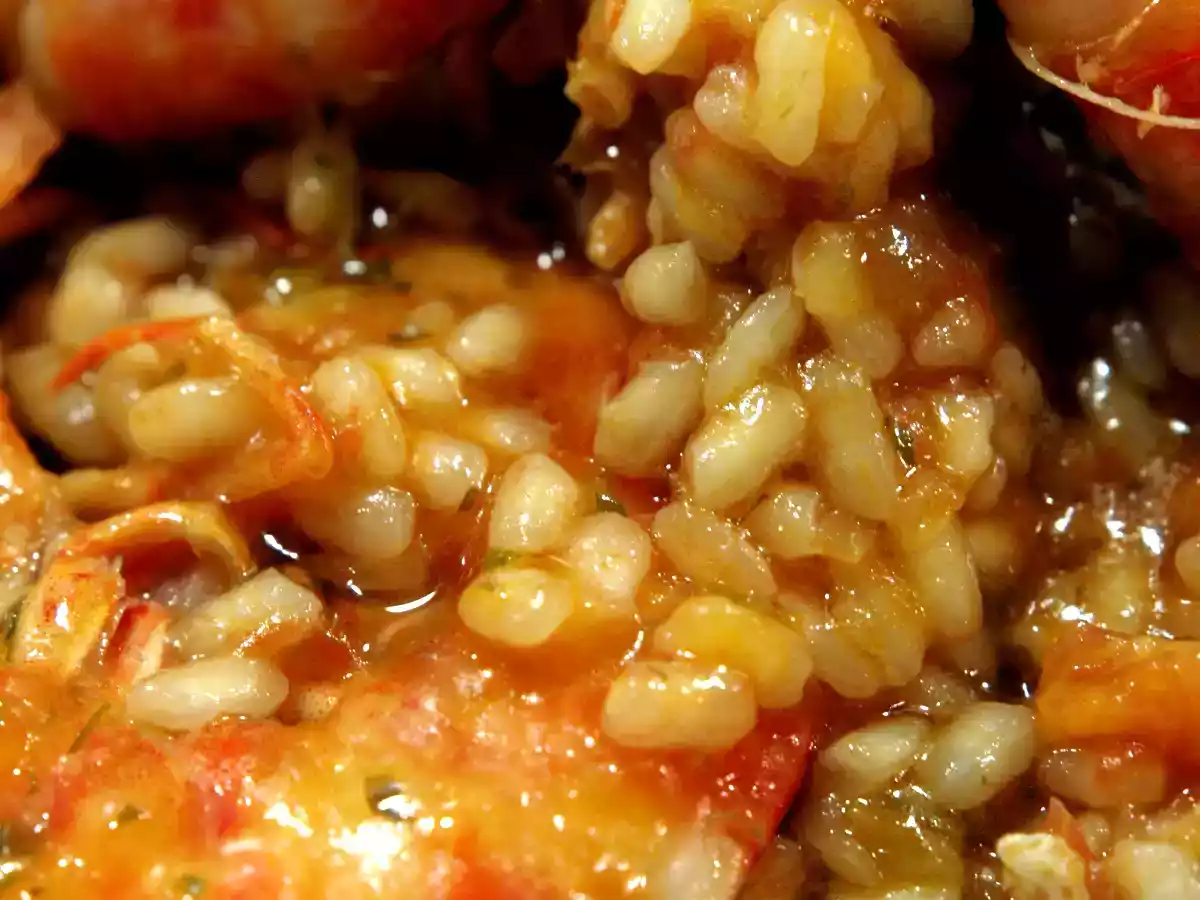 arroz con langostinos de San Carlos de la Rápita - foto 2