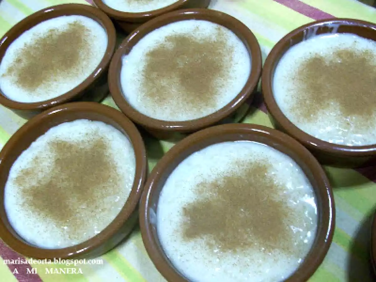 ARROZ CON LECHE DE LA YAYA LUCÍA