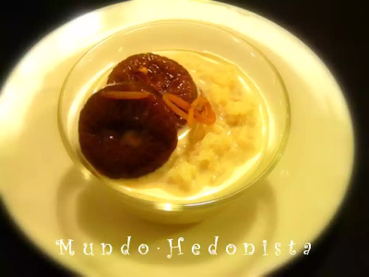 ARROZ CON LECHE E HIGOS ESPECIADOS