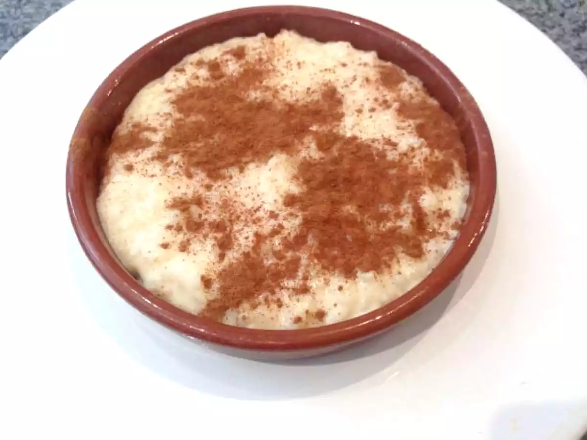 Arroz con leche light
