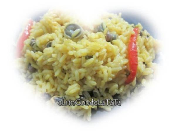 Arroz con llámpares