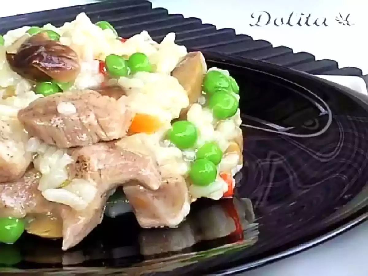 Arroz con lomo y verduras - foto 2