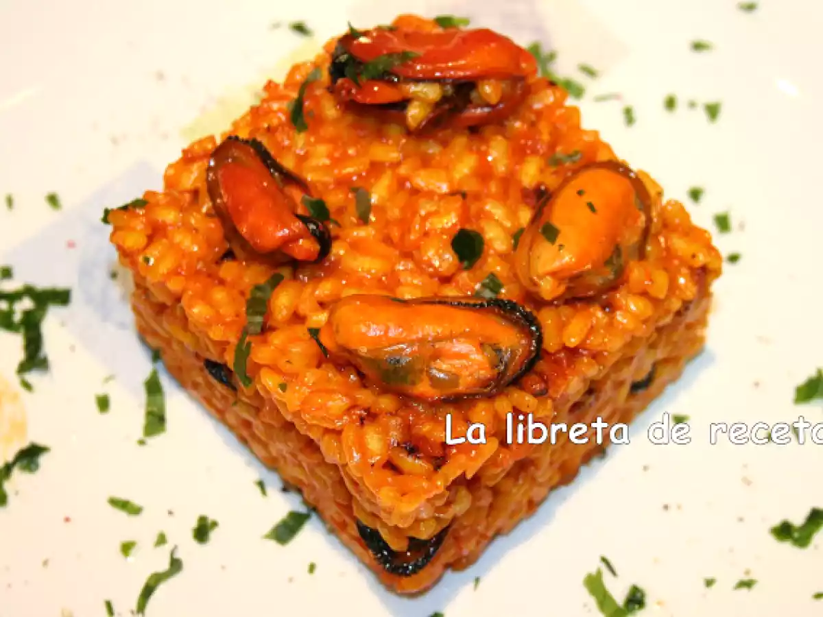 Arroz con mejillones