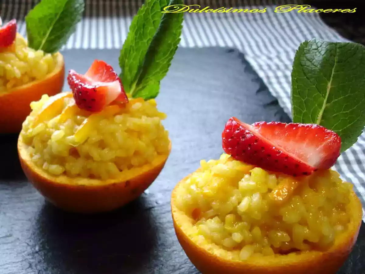 Arroz con naranja y azafrán - foto 2