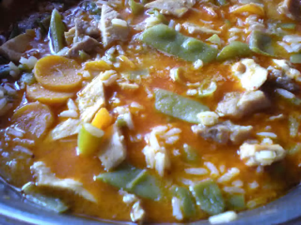 Arroz con pechuga de pollo y hortalizas - foto 2