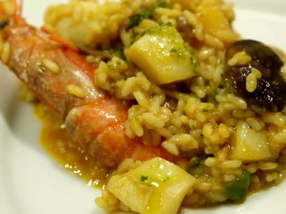 Arroz con pimientos de Padrón - foto 4