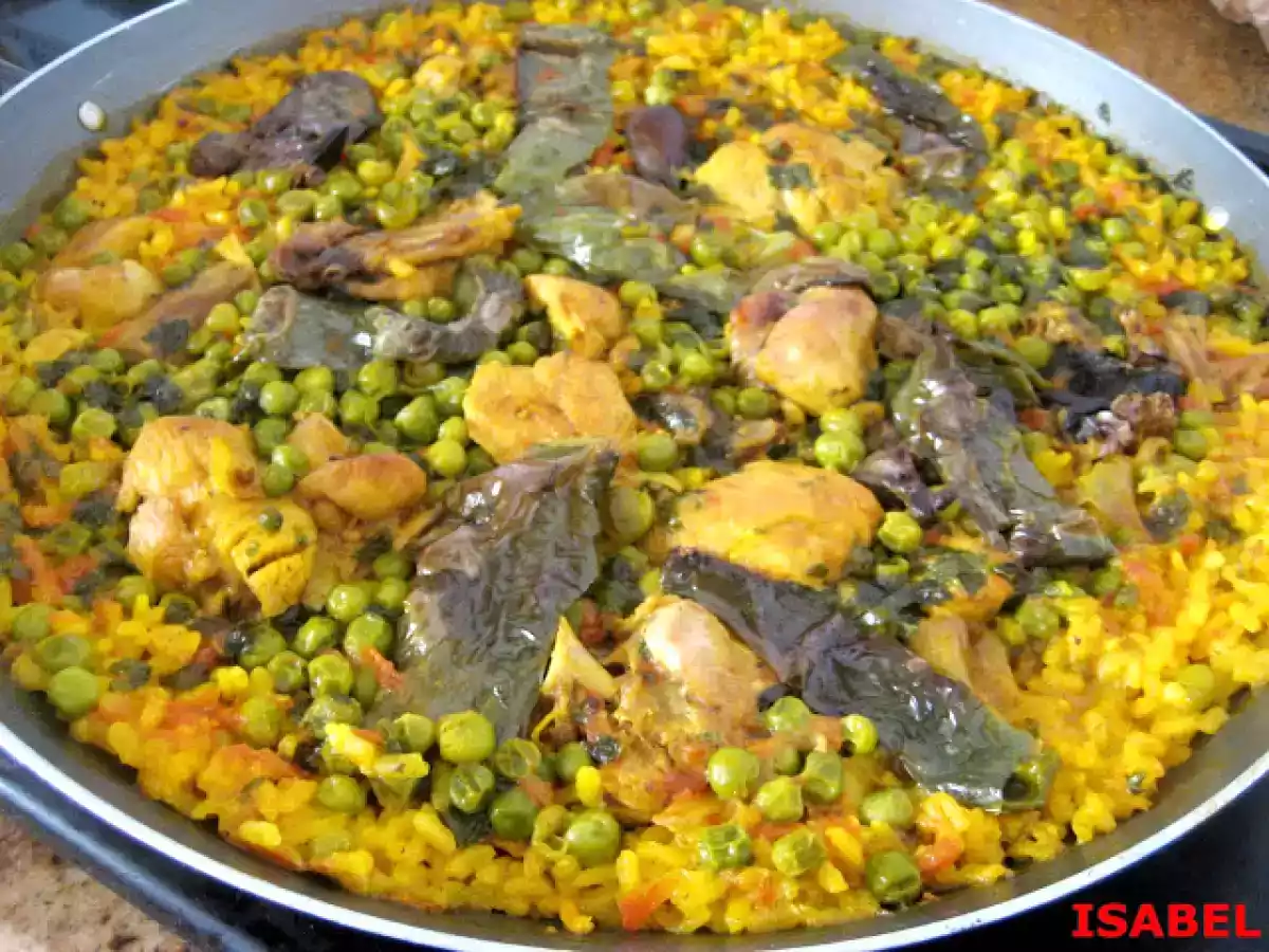 Arroz con pollo al horno