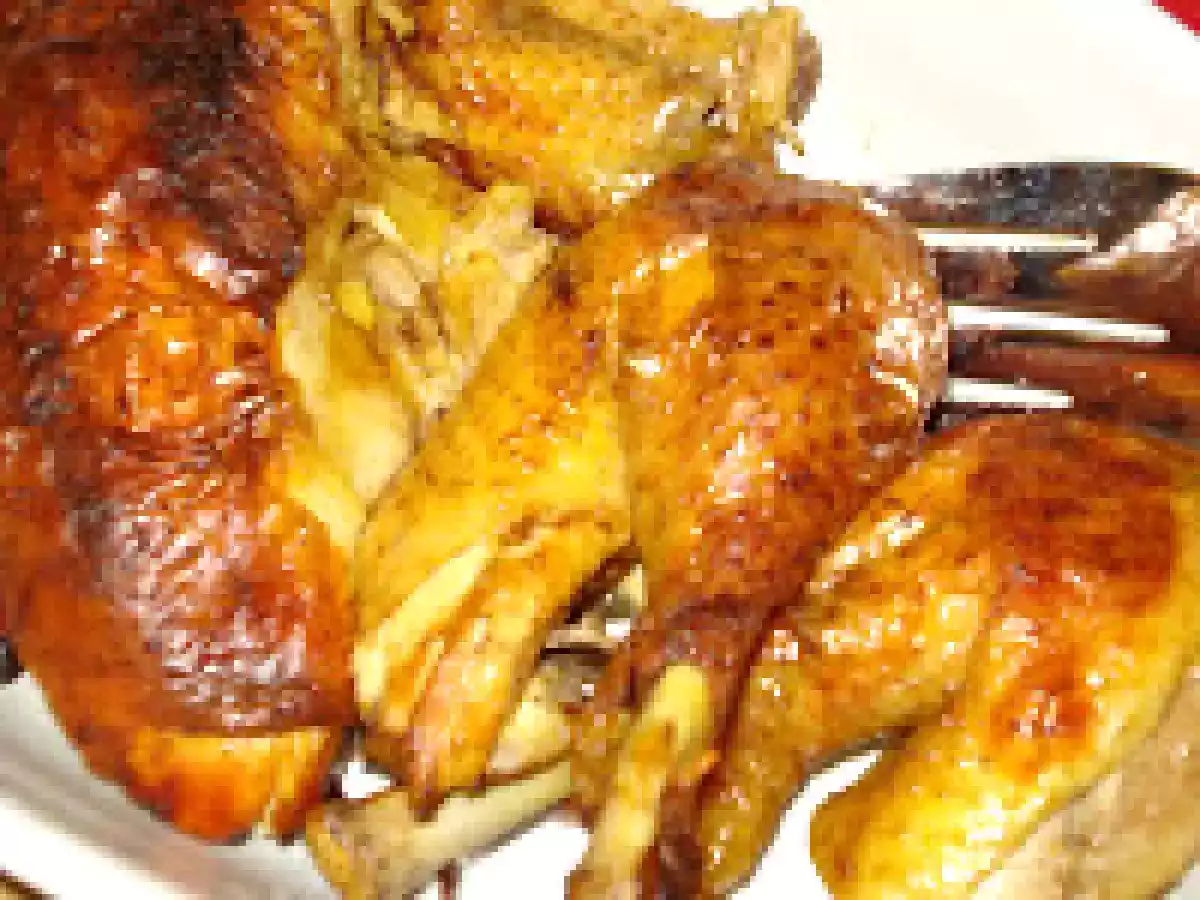 Arroz con pollo asado