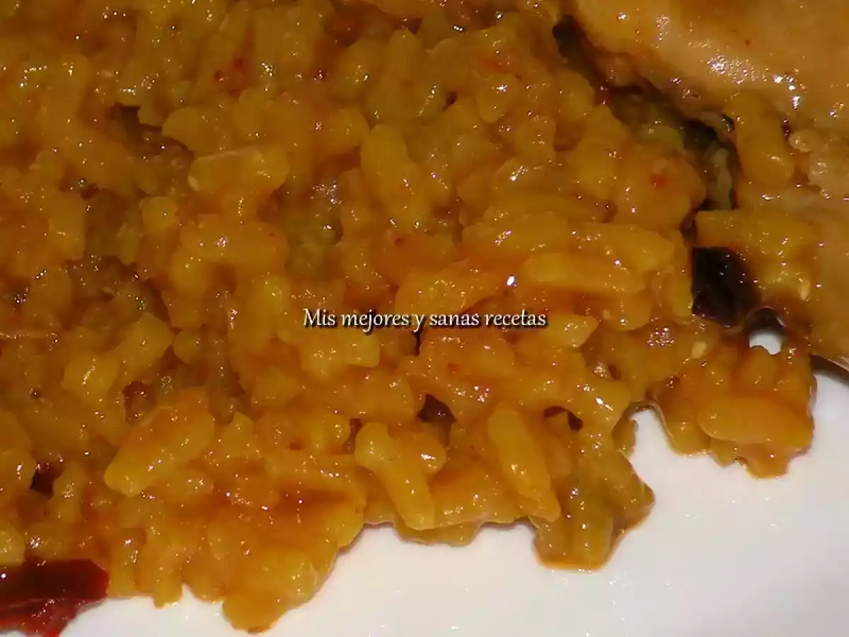 Arroz con pollo en olla rápida. - foto 3