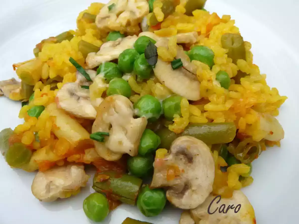 Arroz con pollo...Vegetariano!!! - foto 12