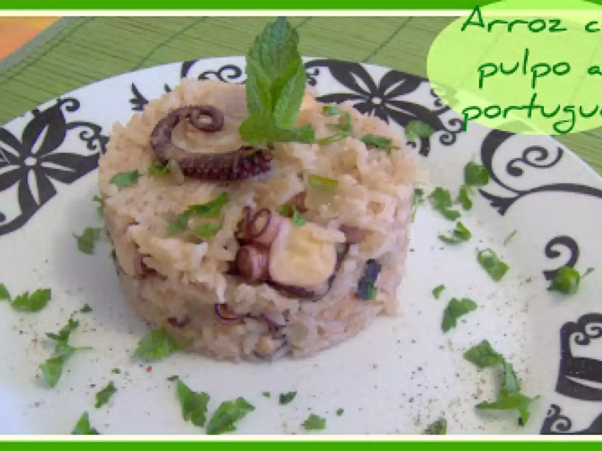 ARROZ CON PULPO A LA PORTUGUESA - foto 2