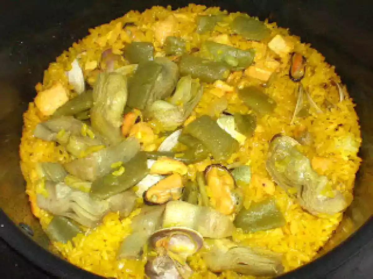 ARROZ CON SALMÓN Y CHIRLAS EN IDEAL CHEF PRO