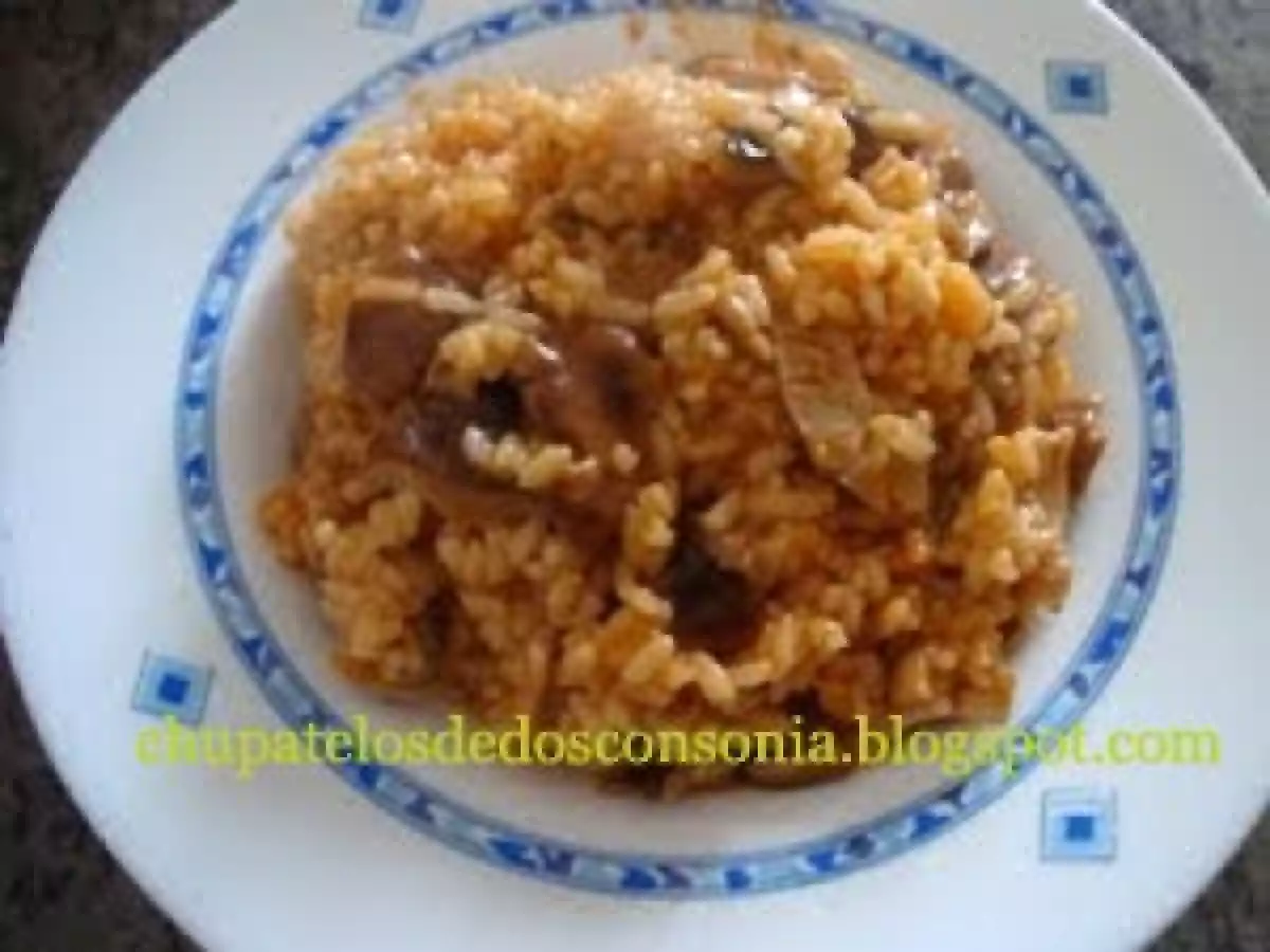 Arroz con setas - foto 2
